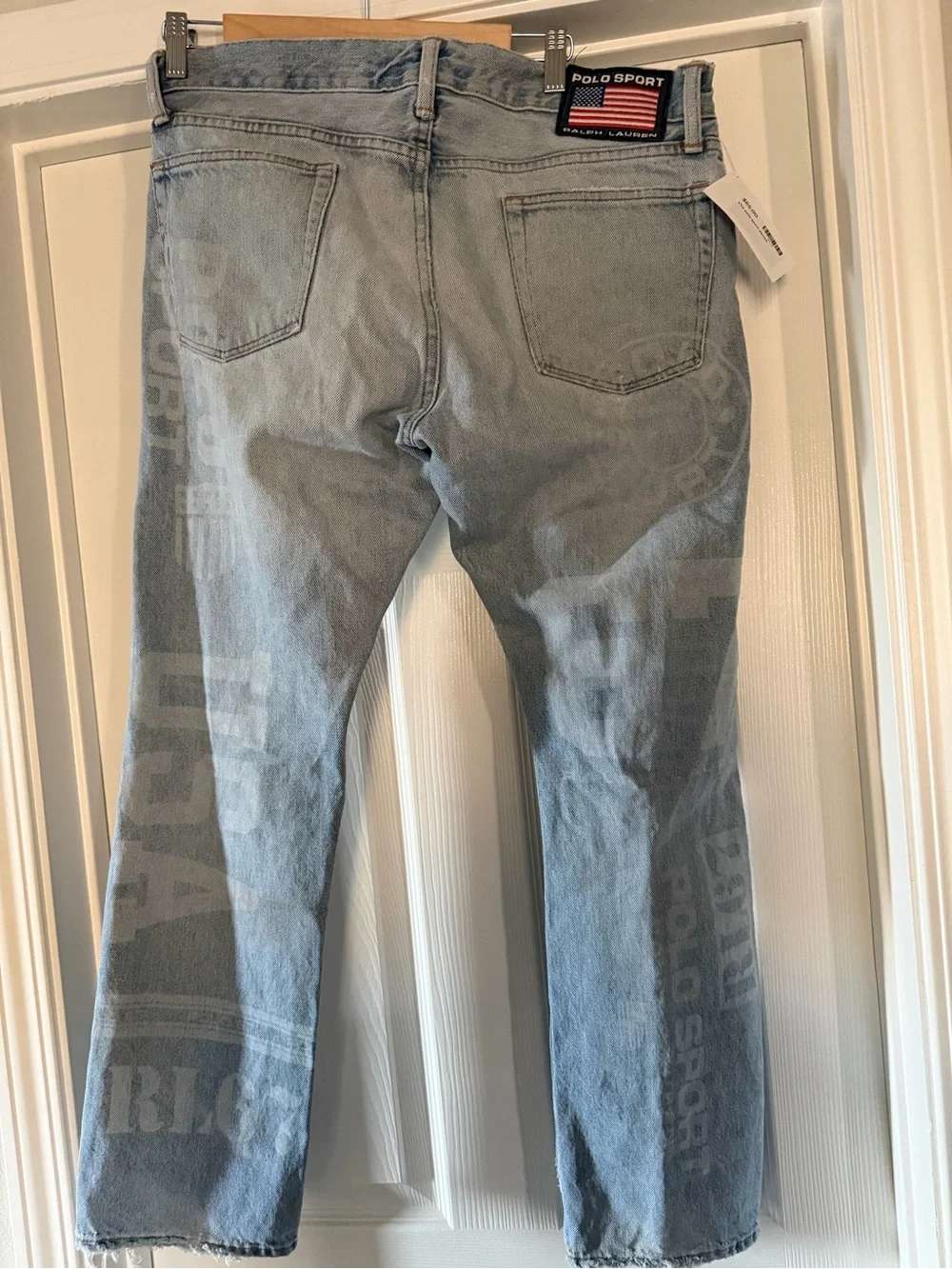 Polo Sport by Ralph Lauren Light Blue Straight Leg Jeans
